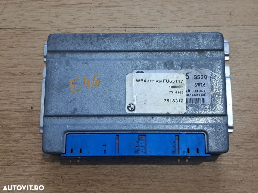 Unitate control calculator cutie viteze automata EGS GS20 Original BMW Seria 3 E46 Seria 5 E39 X3 E53 Z3 E36 - 1