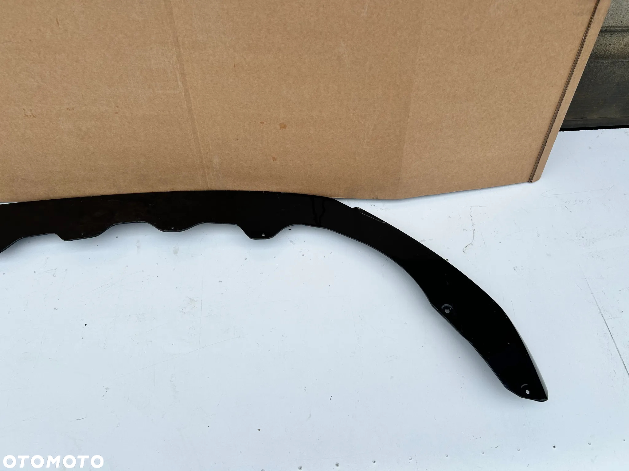 SKODA FABIA III 3 S MONTE CARLO 8V0807795 DOKŁADKA ZDERZAKA SPOILER PRZÓD - 2