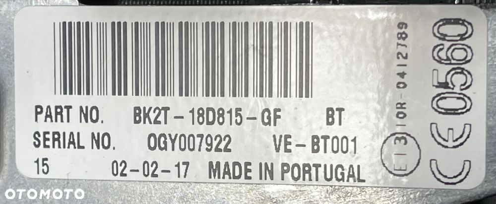 B2 FORD TRANSIT CUSTOM 2013 -  RADIO KRATKI NAWIEWU PANEL BK2T-18D815-GF - 6