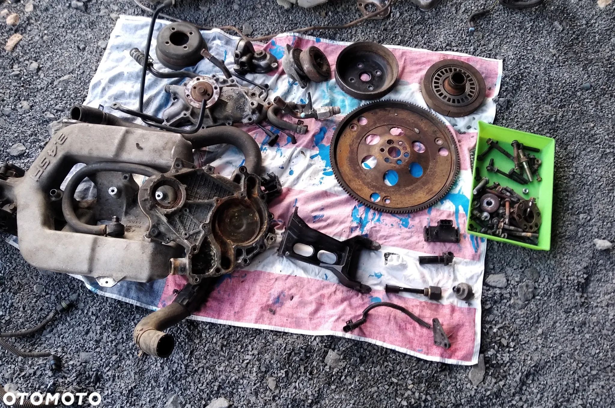OSLONA ROZRZADU OBUDOWA PODSTAWA POMPY WODY 10151670 PONTIAC FIREBIRD CHEVROLET CAMARO 4TH 4 GEN 1993-2002 3.4 V6 3.4L TIMING Cover Assembly Engine Front 1993 1994 95 1996 97 1998 1999 2000 2001 2002 - 1