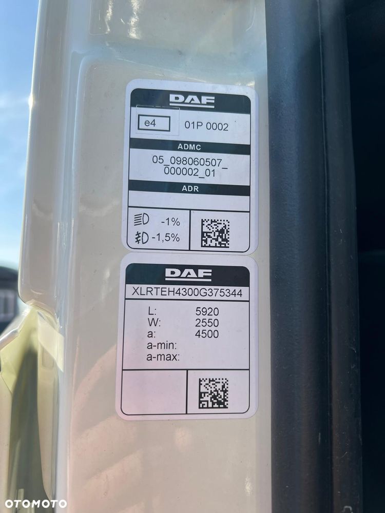 DAF Xf 106.480 kabina super space cab 2021 lodówka klima postojowa wron-pol - 39