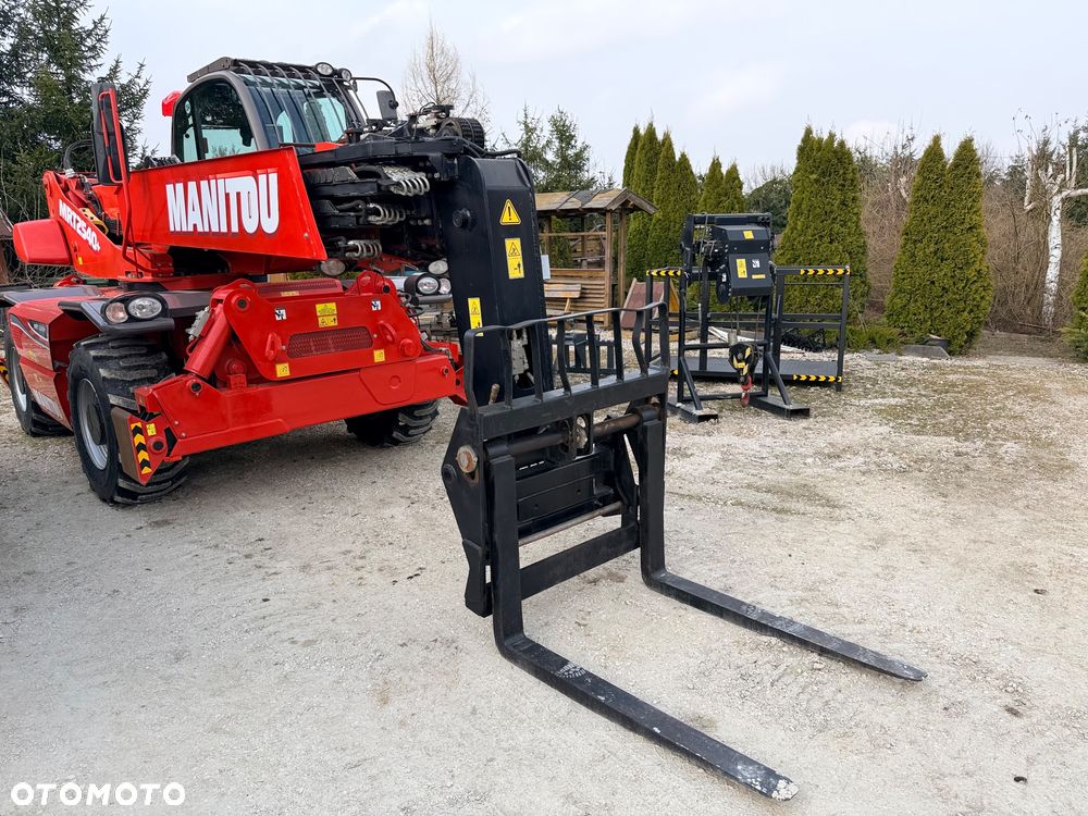 Manitou Ładowarka teleskopowa MANITOU ROTO Mrt 2540 + Privilage 360° obrotowa 2150 2550 bez Dpf i Adblue  PILOT sterowania Kosz Widły manitka silnik Mercedes  Wciagarka  1 właściciel KLIMA serwisowana Merlo - 25