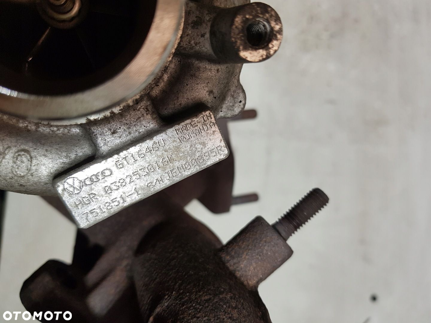 TURBOSPRĘŻARKA TURBO 038253016K VW SEAT SKODA AUDI 1.9 TDI BXE - 10