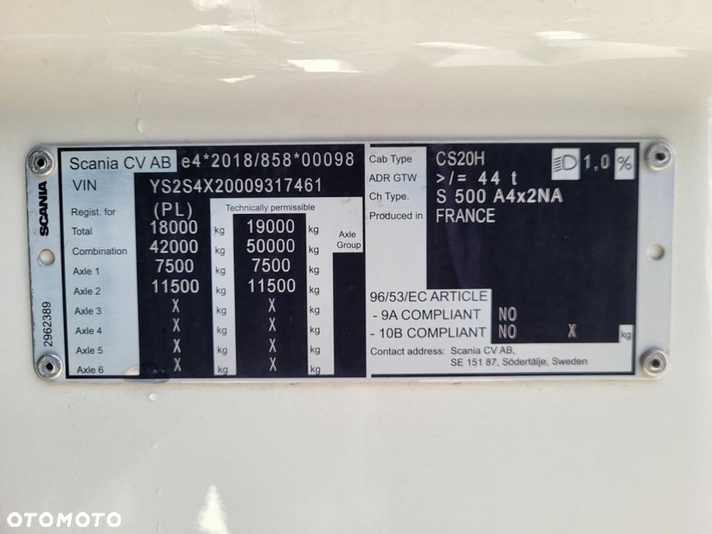 Scania S500A4x2NA Standard - 11
