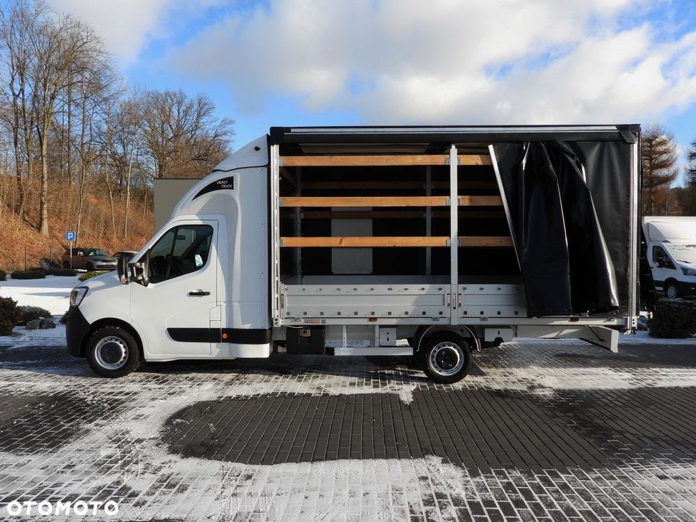 Renault MASTER PLANDEKA 9 PALET WEBASTO TEMPOMAT LEDY PNEUMATYKA KLIMATYZACJA  165KM - 10