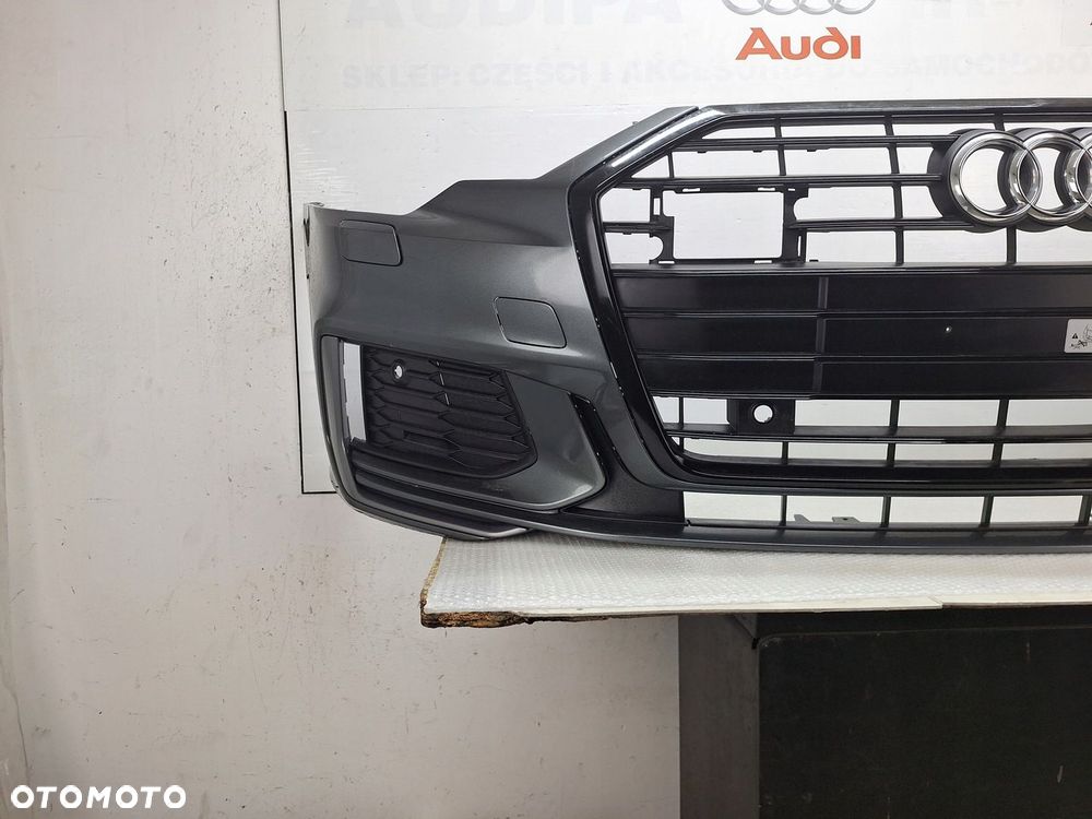 ZDERZAK AUDI A6 C8 4K 4K0 BLACK EDITION 2018-2025 GRILL ATRAPA LIFT S-LINE - 3