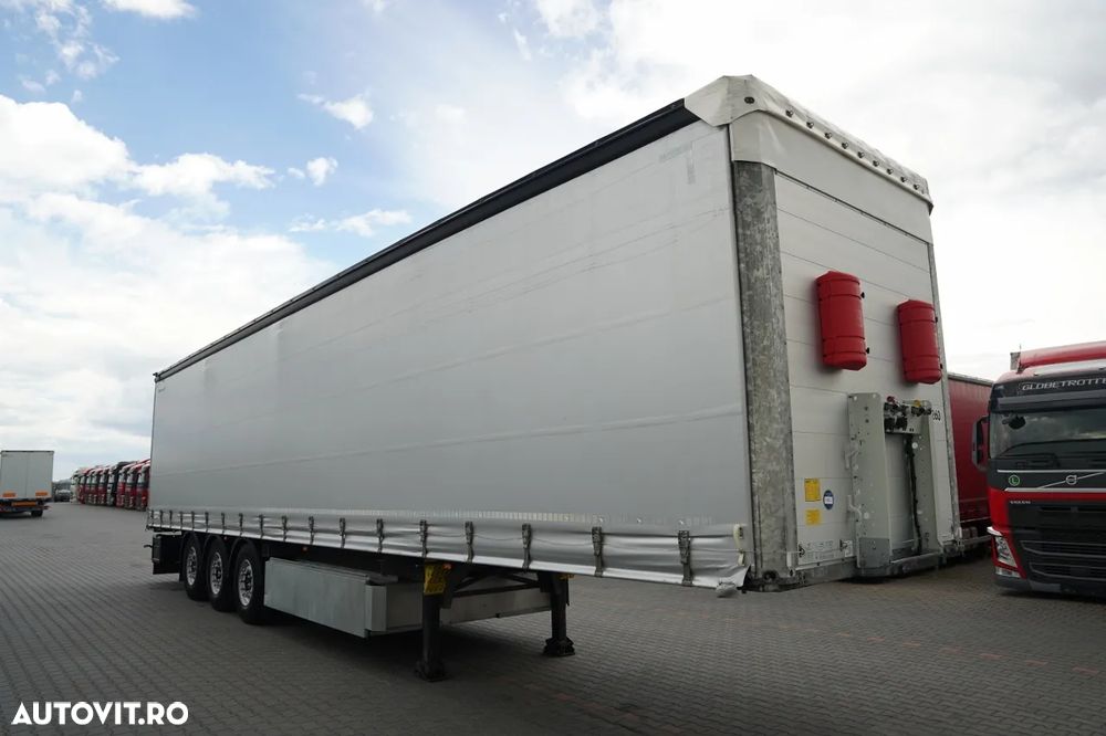 Schmitz Cargobull CORTINĂ / STANDARD / COȘ PENTRU PALEȚI / AXĂ RIDICATĂ / - 2