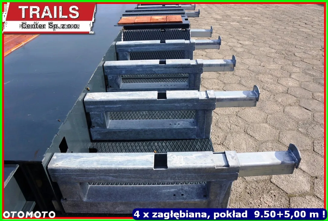 Inny Niskopodwoziowa ład. 43 T, rozciągana do 18,60 m, 4 x załębiana !!! - 39
