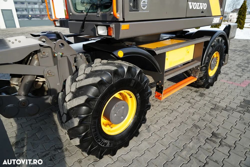 Volvo EWR150E / EXCAVATOR PE ROȚI / ROTOTIL / JOYSTICK / POWERTILT / 2019 / - 16
