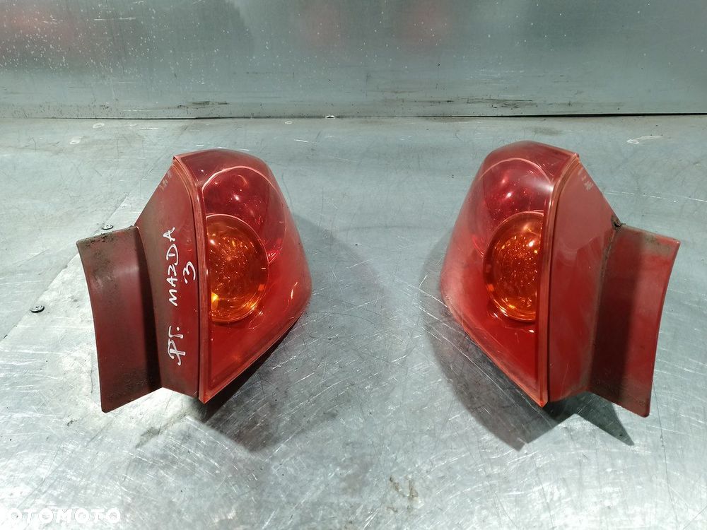 LAMPY TYŁ KOMPLET MAZDA 3 HATCHBACK 5 DRZWI  P2912  P2913 - 9