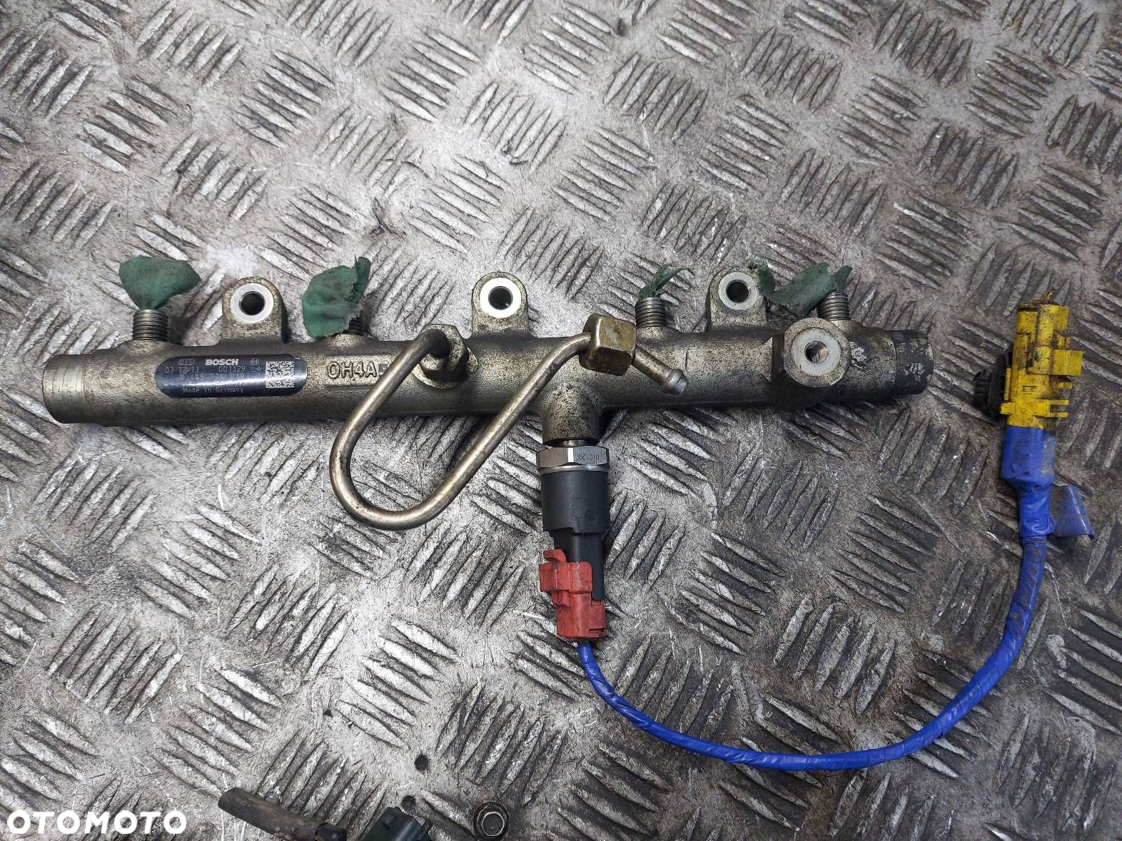 POMPA WTRYSKOWA + WTRYSKIWACZ KOMPLET + LISTWA PEUGEOT 307 I 2.0 HDI - 6
