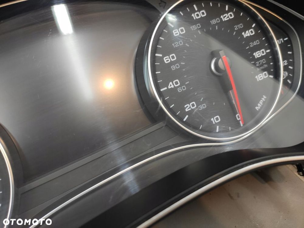 AUDI A7 4G LIFT 3.0 TDI LICZNIK ZEGARY PRĘDKOŚCIOMIERZ ANGLIK 4G8920985L - 5