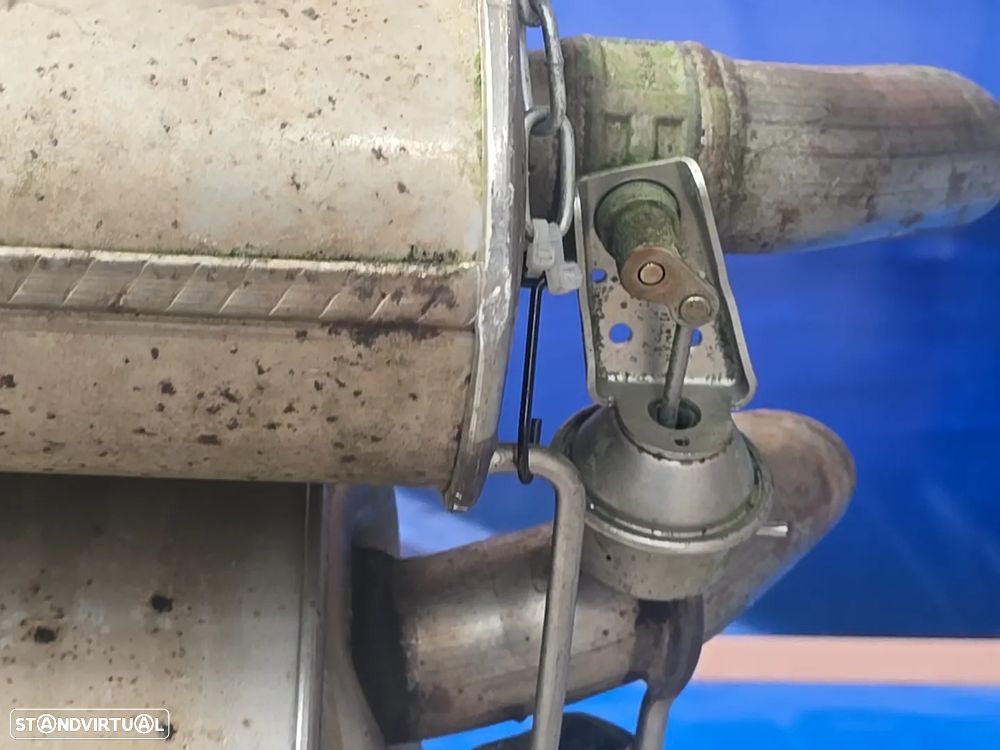 BMW Série 7 E65 E66 745i V8 Silencioso Traseiro panela de Escape Muffler OEM Original 2001- - 9