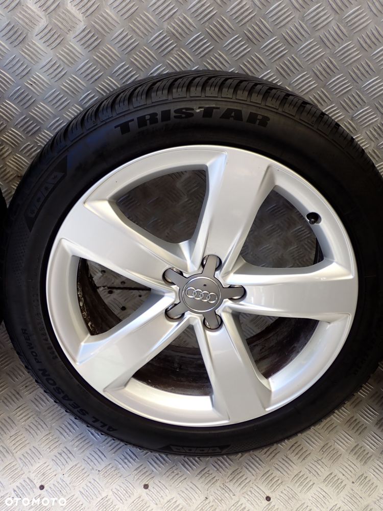 KOŁA FELGI ALUMINIOWE AUDI A6 C7  8JX18  ET 39  5X112  4G0601025D  Z OPONAMI ALL SEASON TRISTAR  245/45/18 - 10