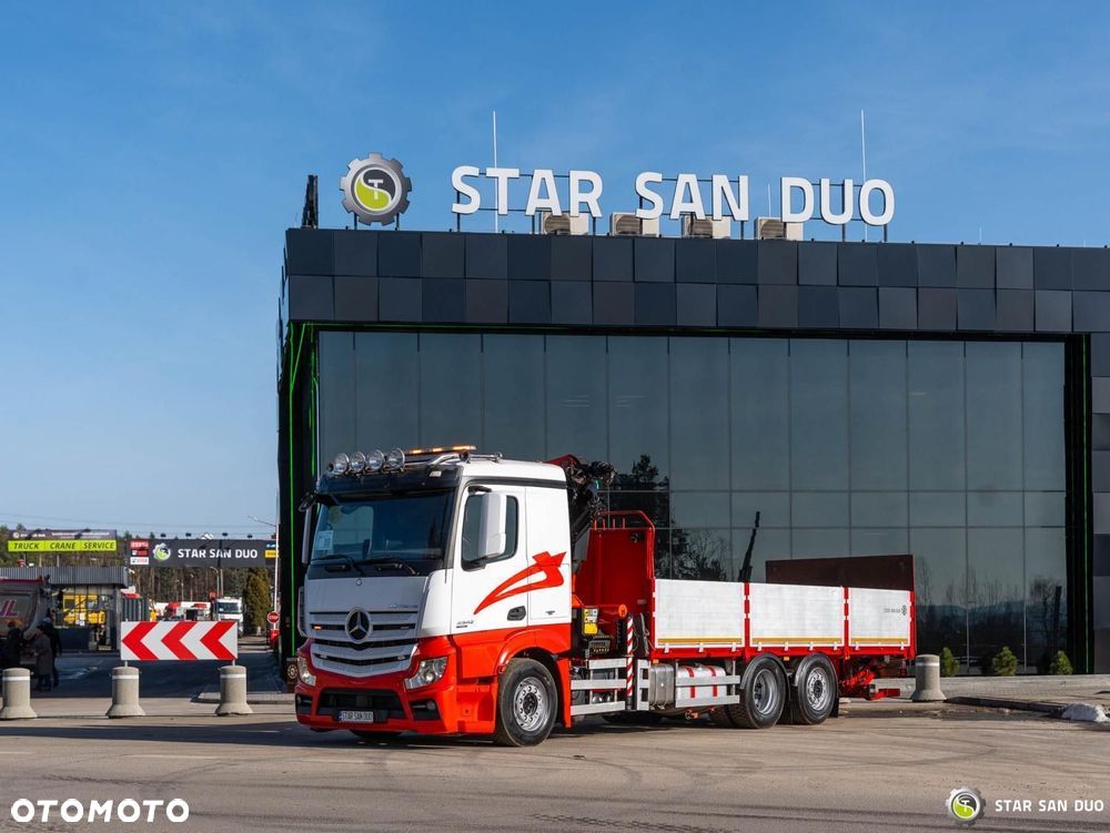 Mercedes-Benz ACTROS 2542 6x2 Palfinger PK 22002 EH HDS Żuraw Rotatot Winda - 10