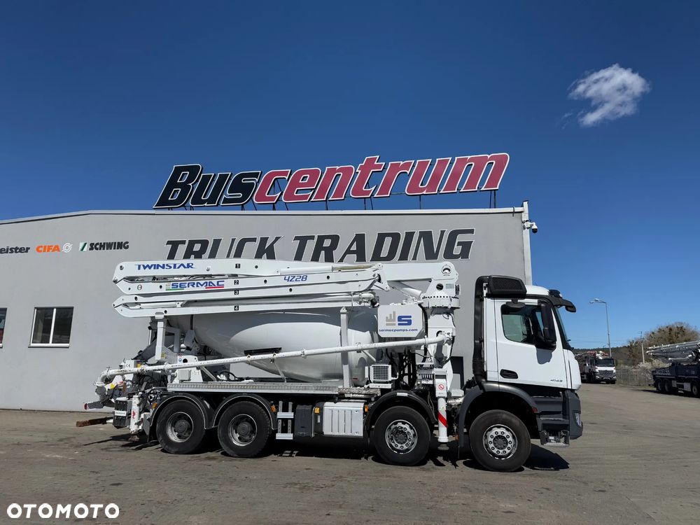 Mercedes-Benz Arocs 4143 Sermac 28 m 4Z28 - 2