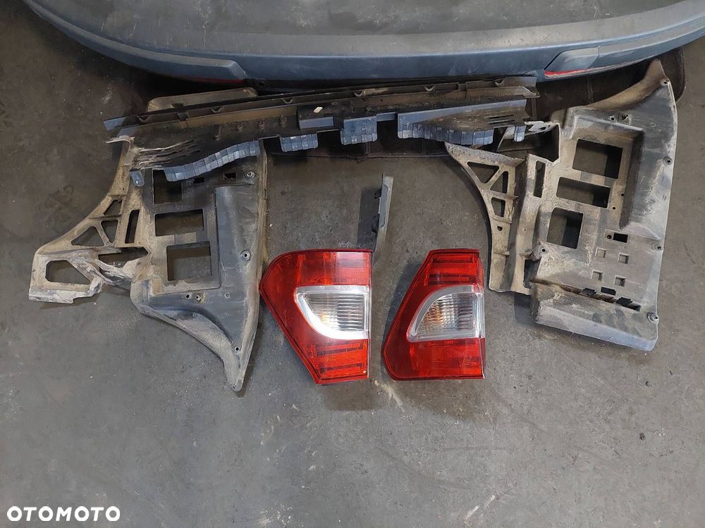 KOMPLETNY TYŁ KLAPA BAGAŻNIKA ZDERZAK TYŁ LAMPY FORD GALAXY MK2 LIFT G6 - 2