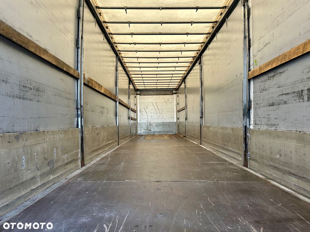 Schmitz Cargobull BURTOFIRANKA EDSCHA SAF OŚ PODNOSZONA DUŻE DRZWI ALUMINIOWE Z TYŁU KOSZ PALETOWY OPONY:90% 2008r WAGA:6889kg BURTY ALUMINIOWE - 5