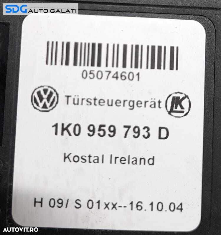 Motoras Macara Electrica de pe Usa Portiera Stanga Fata Seat Toledo 3 2005 - 2009 Cod 1K0959793D [N1196] - 7