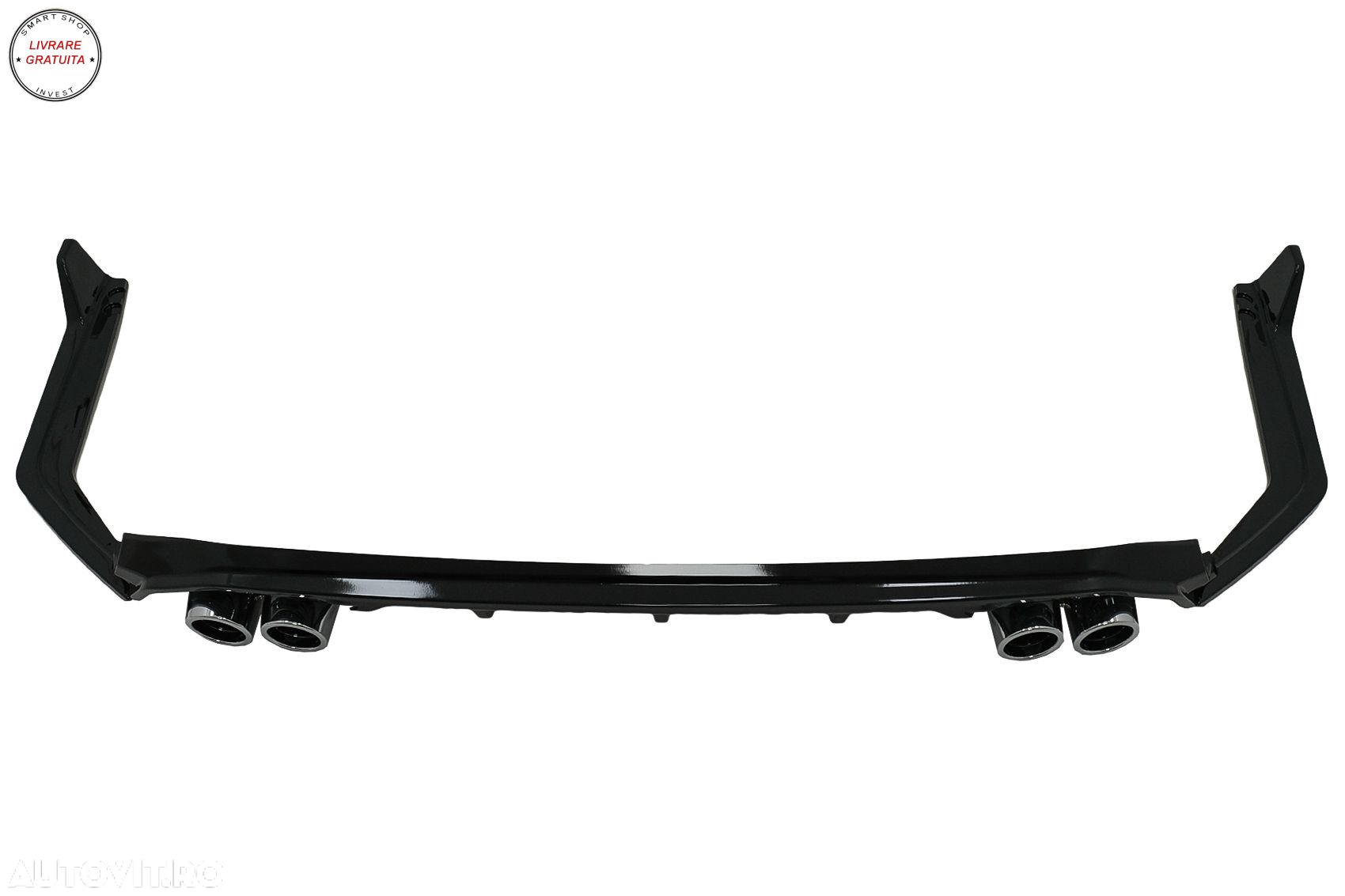 Difuzor Bara Spate cu Ornamente Bara Spate Flapsuri Toyota Corolla XII Sedan (2019- livrare gratuita - 3