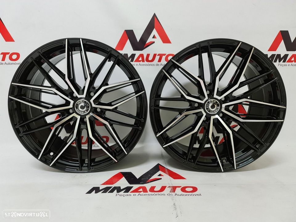 Jantes Wrath WF9 Preto Polido 19 - 1