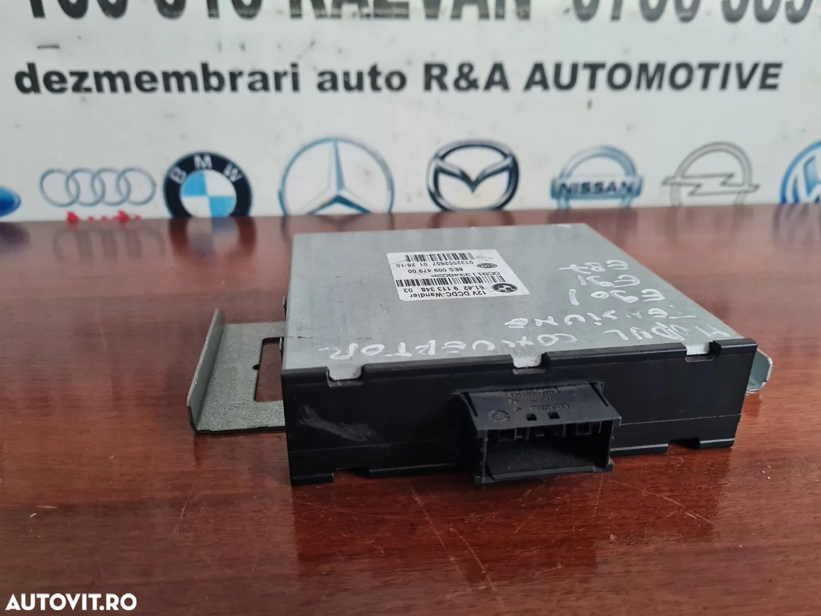 Modul Convertor Convertizor Tensiune Bmw E90 E91 E87 E81 E82 E60 Cod  Dezmembrez Bmw - Dezmembrari - 5