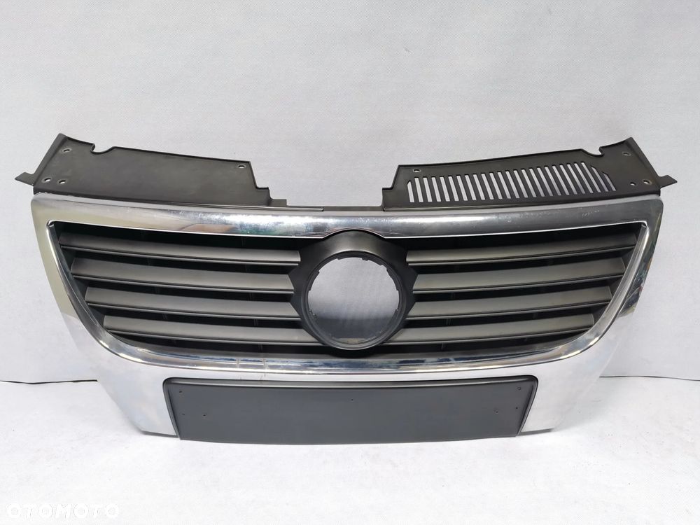 Atrapa Grill Chłodnicy VOLKSWAGEN PASSAT B6 3C 05-08 Oryginał - 1
