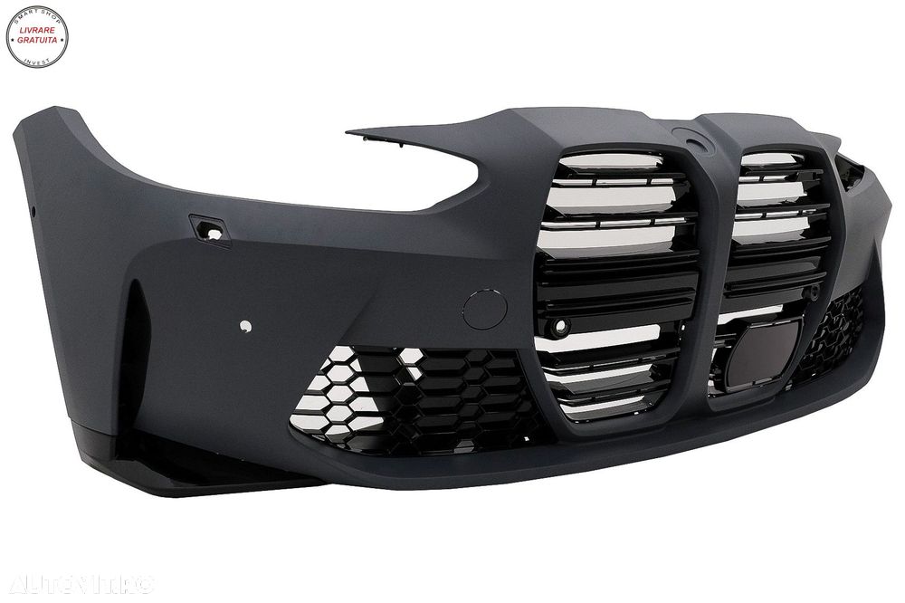 Pachet Exterior BMW Seria 3 F30 (2011-2019) Conversie la 2021+ G80 M Design- livrare gratuita - 4