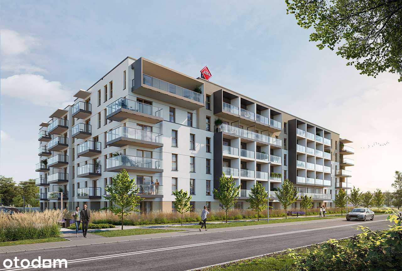 2-pokojowe mieszkanie 41m2 + ogródek