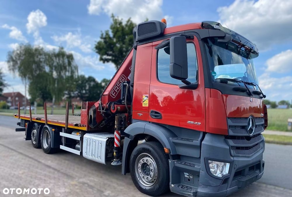 Mercedes-Benz Antos 2543 L 6x2 + HDS Fassi F455A.2.25 | 5x wysuw | Pilot - 11
