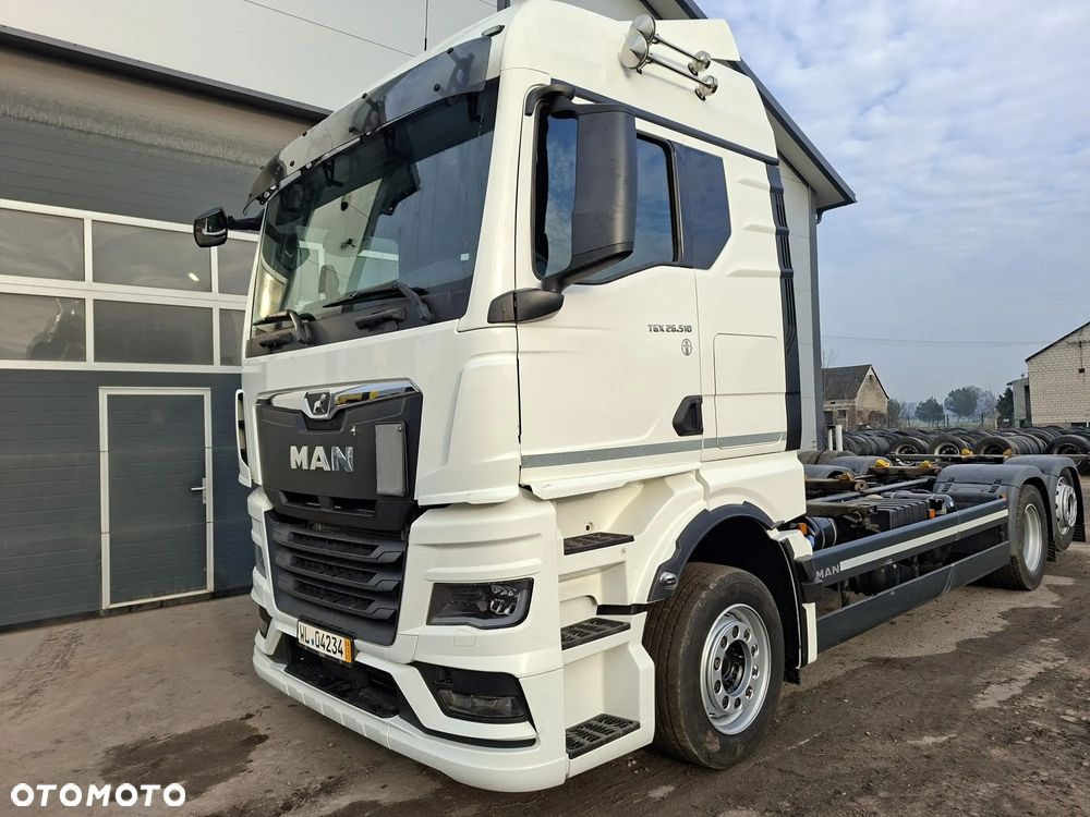 MAN TGX 26.510 oś skrętna do zabudowy - 4