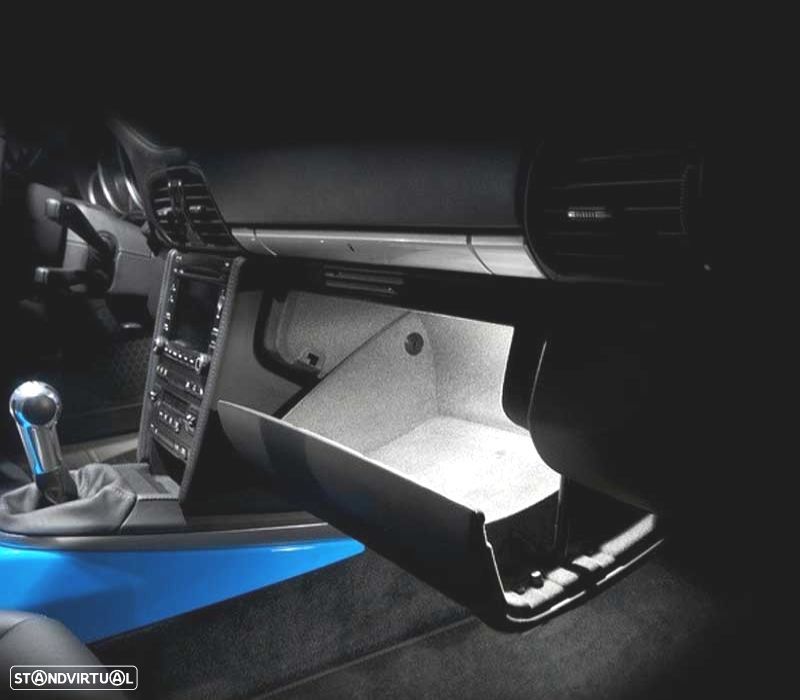 KIT COMPLETO 16 LAMPADAS LED INTERIOR PARA PORSCHE BOXSTER 987 BASE S 05-11 - 3