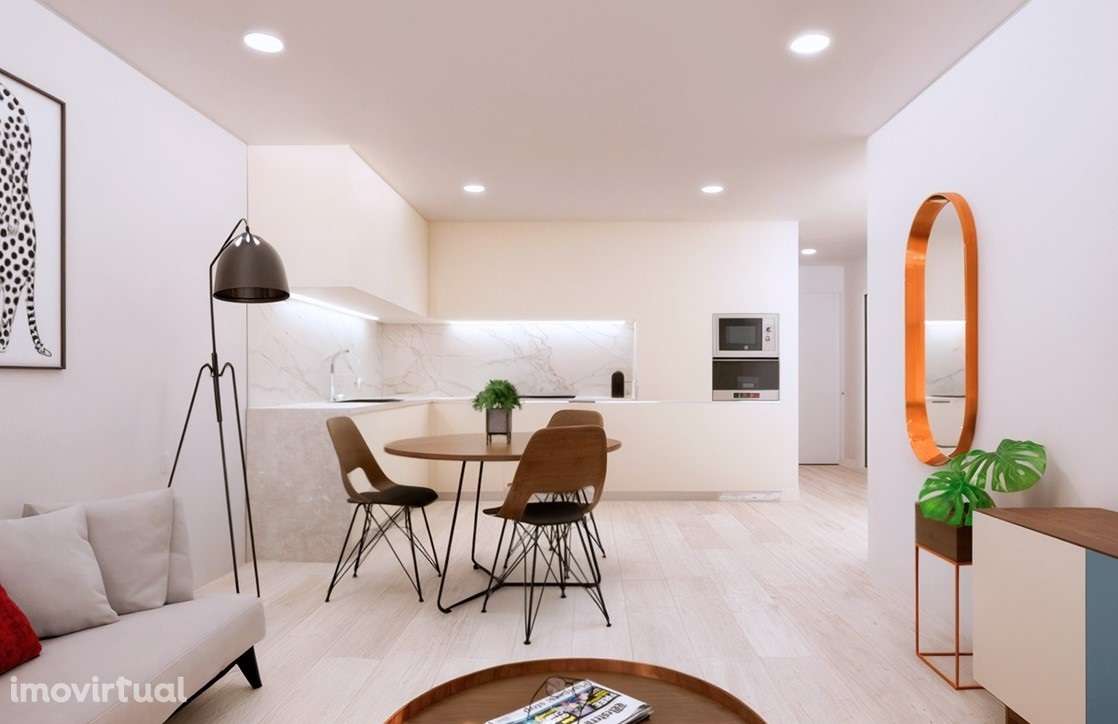 Apartamento T2 com logradouro em empreendimento nas Paivas (Amora) - Grande imagem: 5/12