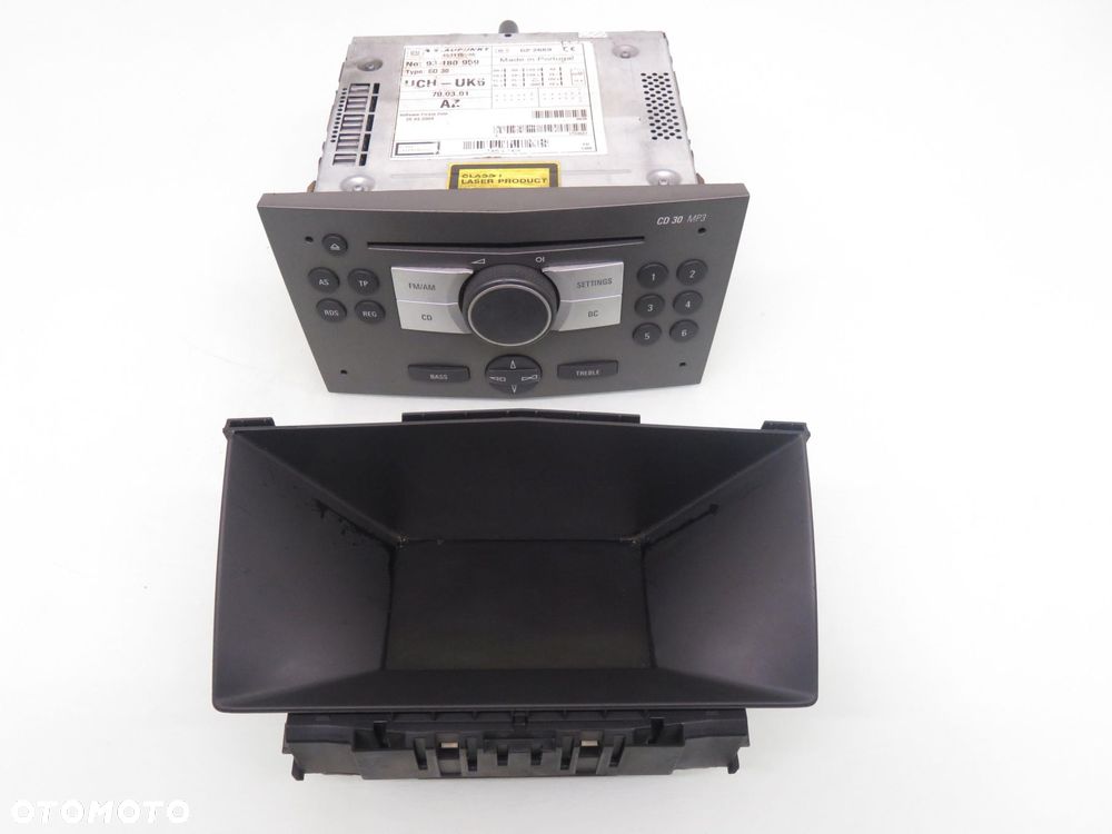 RADIO CD30 OPEL ASTRA III H 93180959 13111165 102487000 - 1