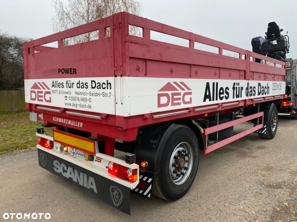 Schwarzmuller platforma z burtami - 1