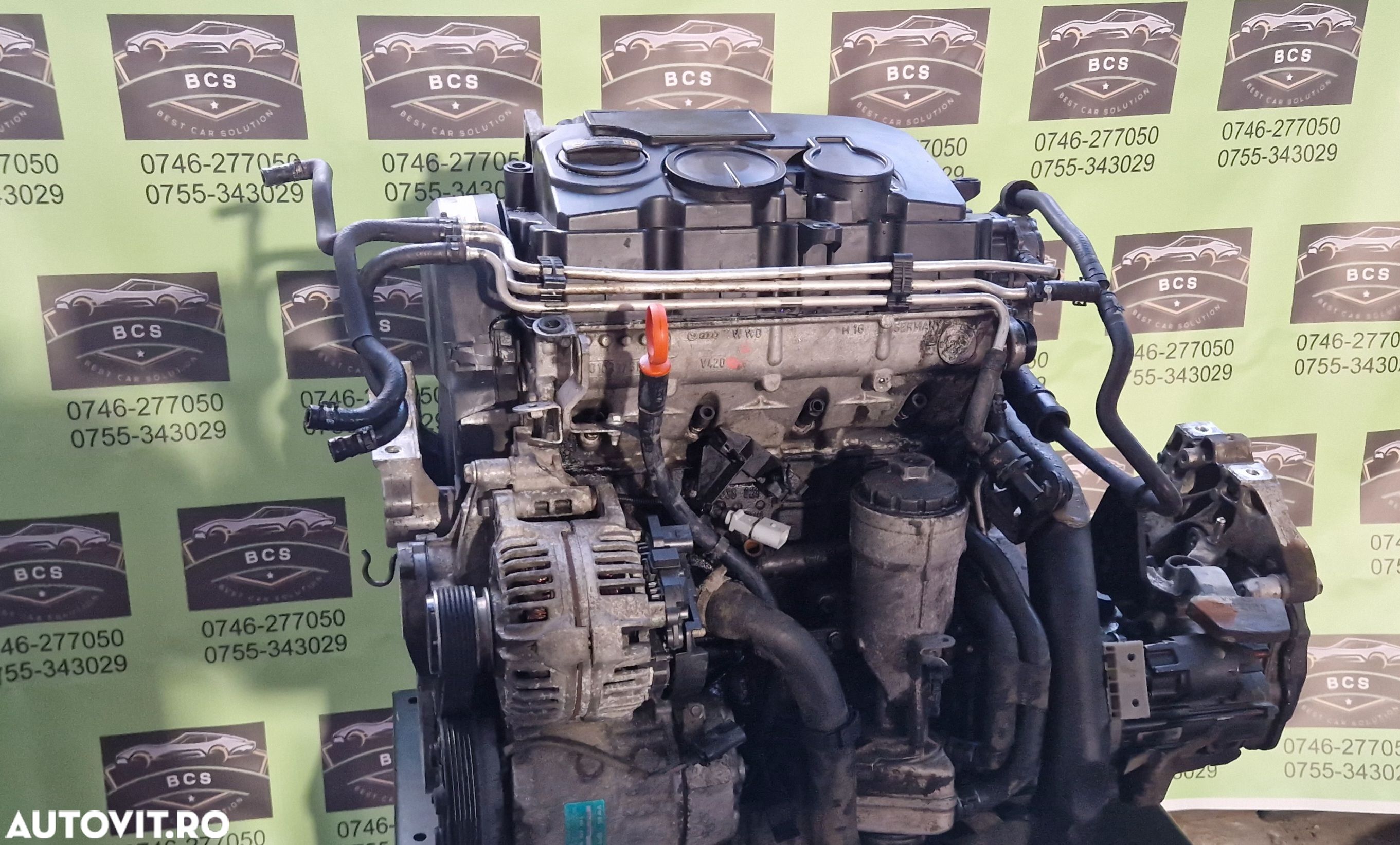 Motor VW Caddy 1.9 TDI cod BSU 75cp - 1