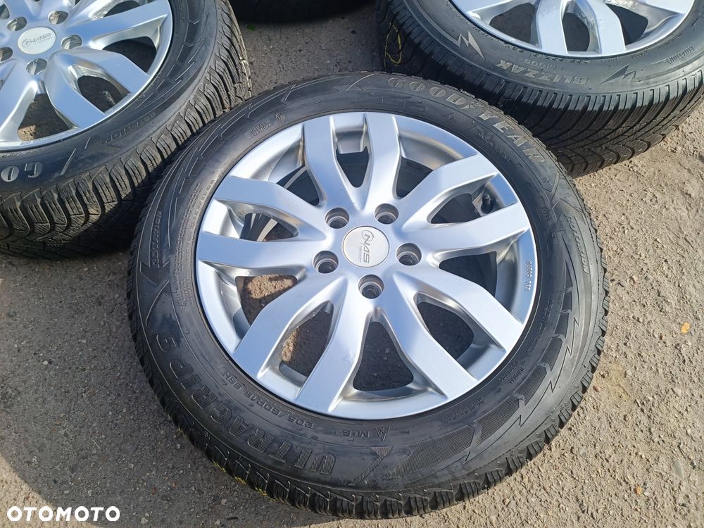 5x114,3 5x114 Felgi Aluminiowe Alufelgi 16 Koła Zimowe Zima KIA HYUNDAI MAZDA MITSUBISHI HONDA RENAULT NISSAN TOYOTA SUZUKI Legnica ALU-RAD 205/60 6,5mm - 2