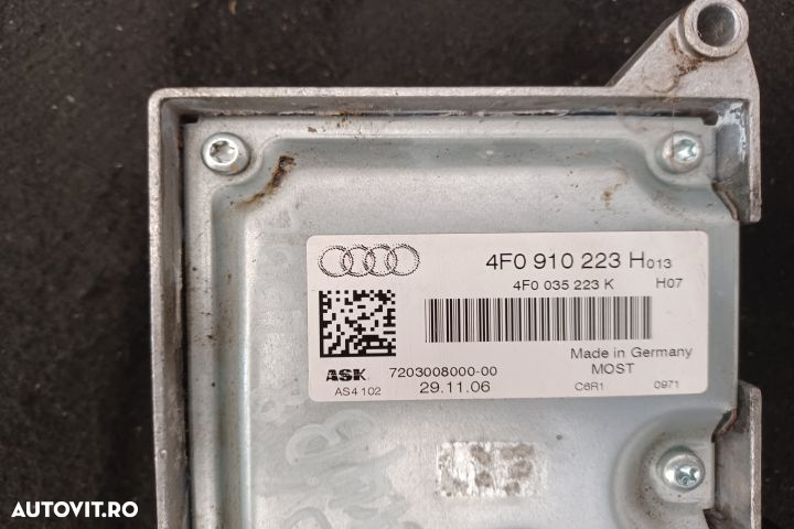 Amplificator audio 4F0910223H 4F0035223K 4F0910223H 4F0035223K Audi A - 4