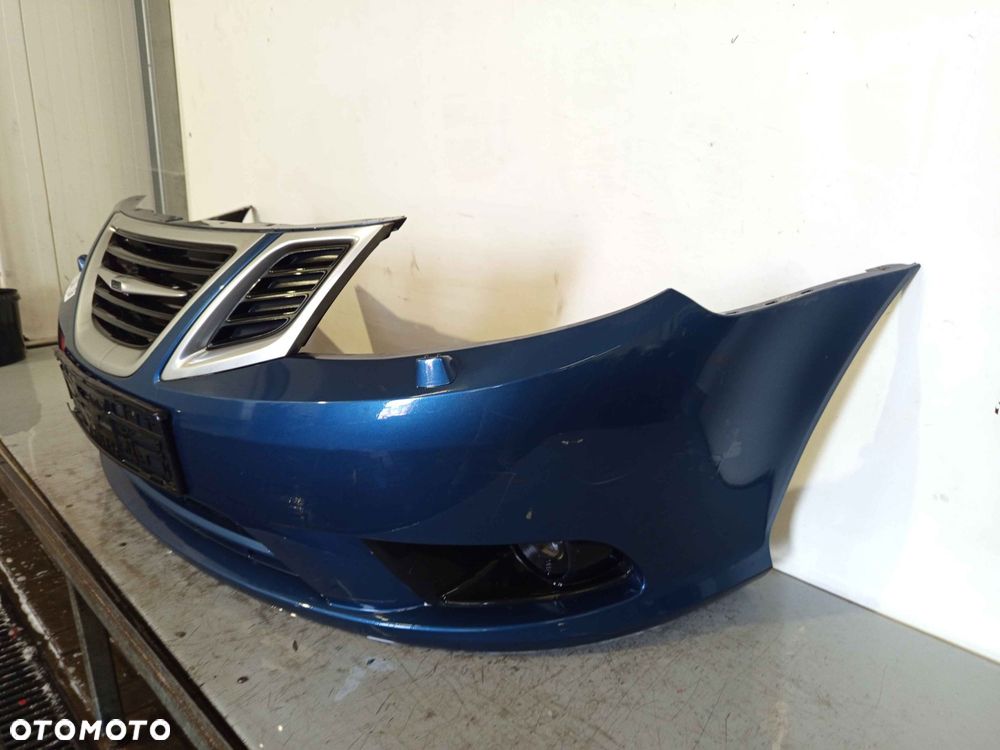 + ZDERZAK PRZÓD PRZEDNI DO SAAB 93 9-3 LIFT FL NIEBIESKI GRANATOWY SPRYSKIWACZE LAMP XENON HALOGENY - 3