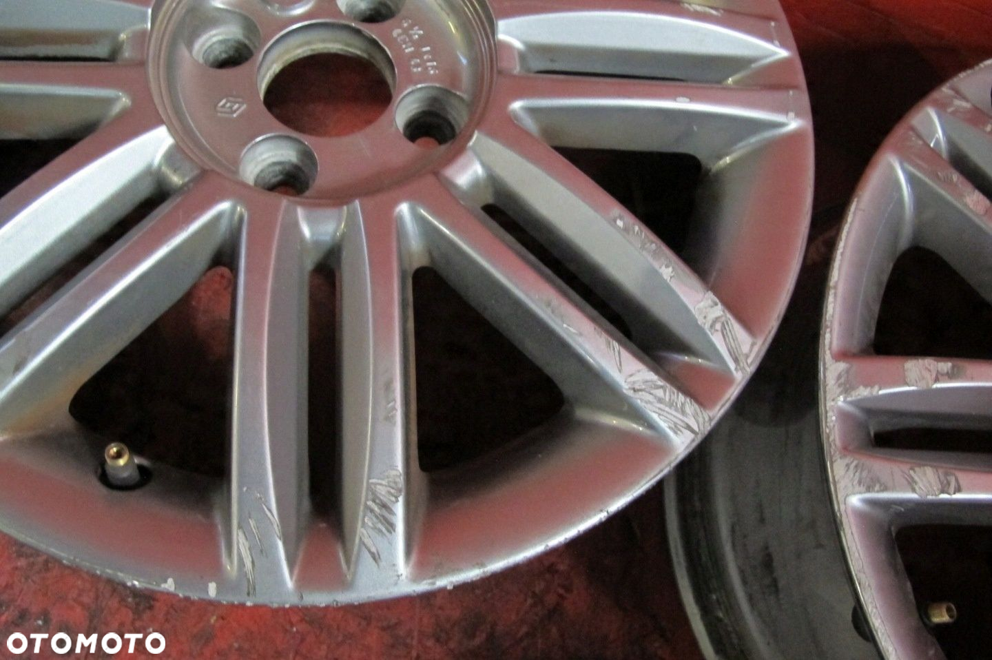 RENAULT CLIO 3 III FELGI ALUMINIOWE 16 4x100 6.5J ET43 KOMPLET - 8