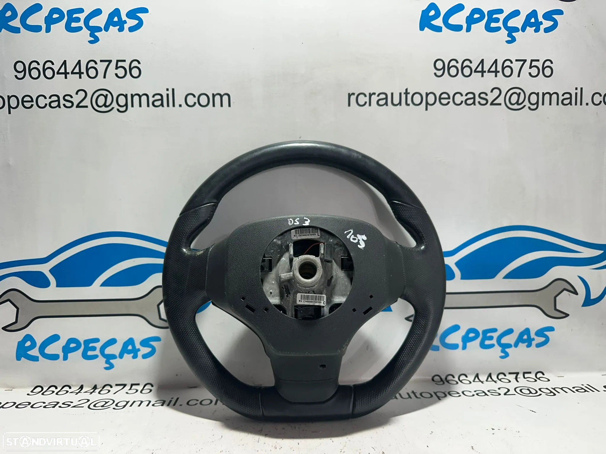 .Volante Pele Pele Perfurada Citroen DS DS3 2009 - 2016 - 5