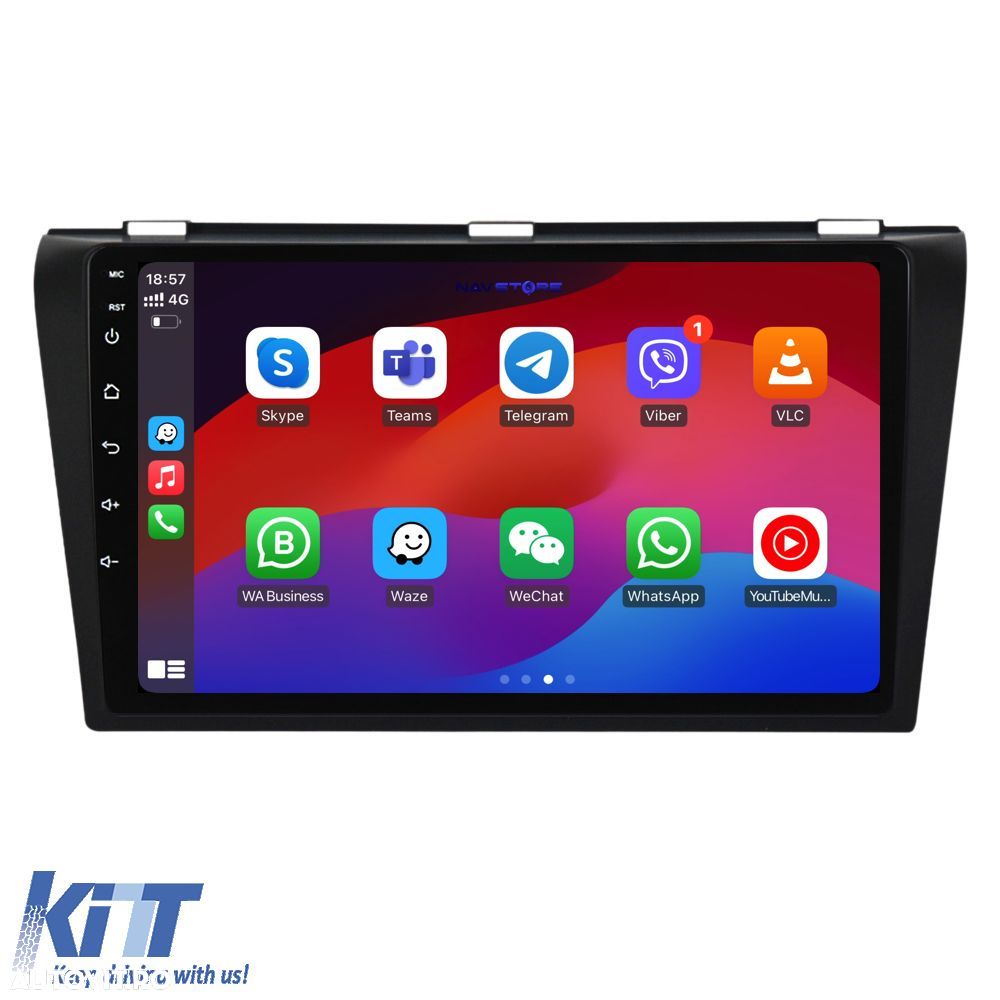 Navigatie Dedicata Mazda 3 (2003-2009), 9Inch, 6Gb Ram, 128Gb Stocare, - 4