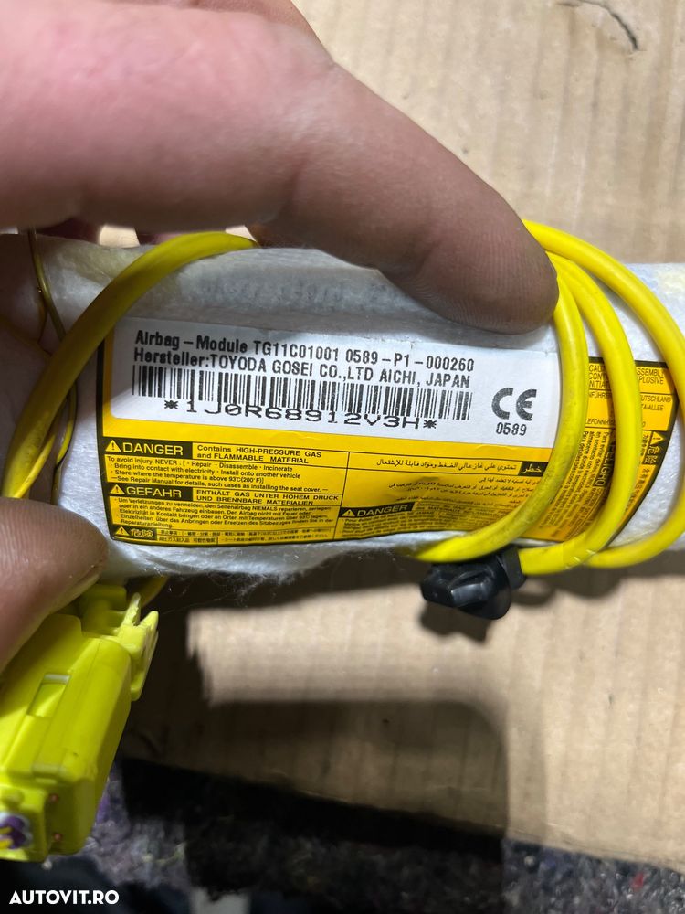 Airbag scaun dreapta Toyota auris 2013-2018 - 3