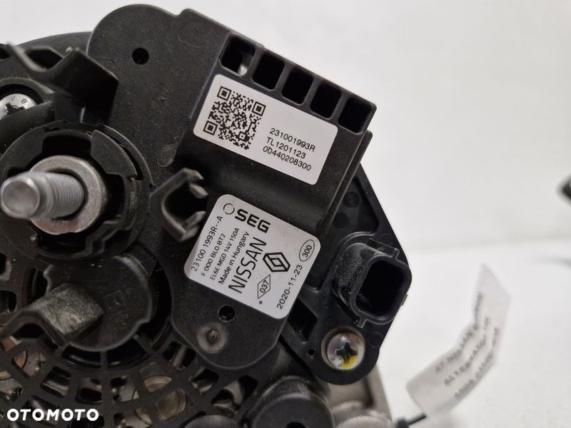 megane 4 iv koleos 2 ii qashqai ii 1.3 tce dig-t alternator 14v 150a 231001993r - 6
