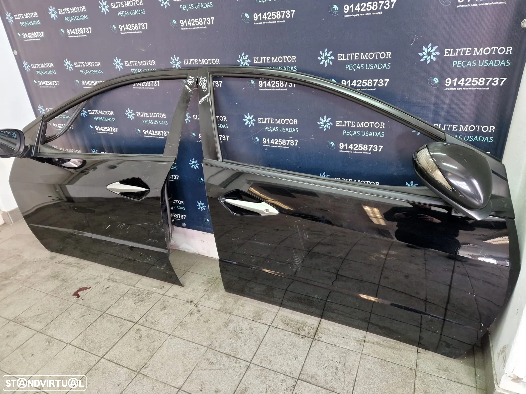 Porta usada HONDA CIVIC FN2 FK8 5 PORTAS HATCHBACK FRENTE TRASEIRA ESQUERDA VIII ENVIO GRATIS - 17