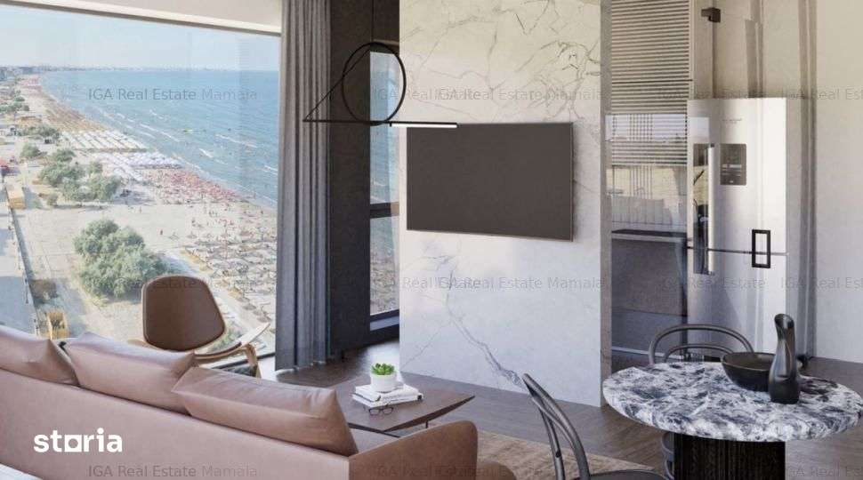 Finalizat | Apartament pe plaja cu vedere la mare in imobil premium — fotografia 1