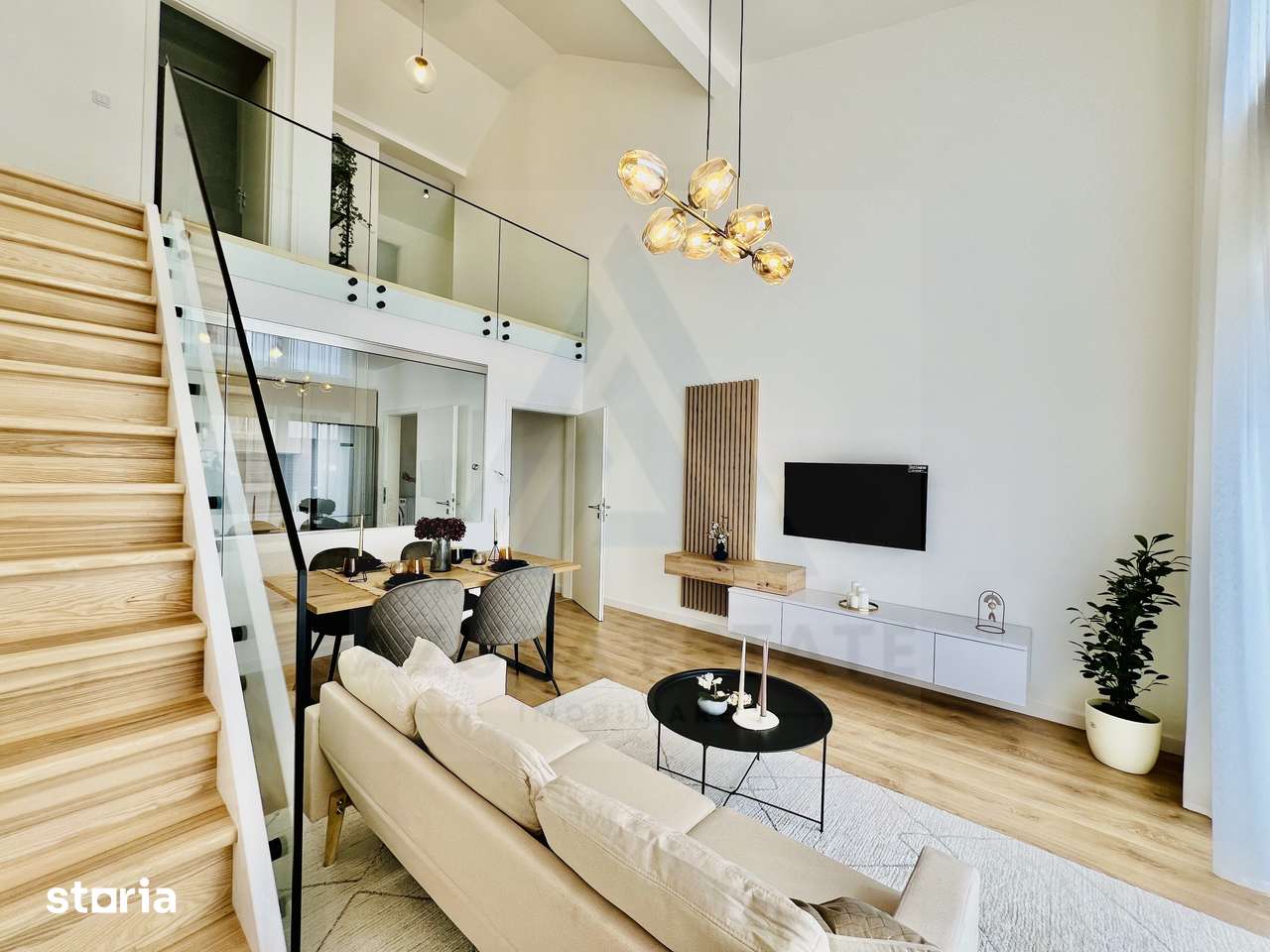 Penthouse ultramodern utilat 5 camere 2 bai si 139 mp utili in DaVinci — fotografia 1