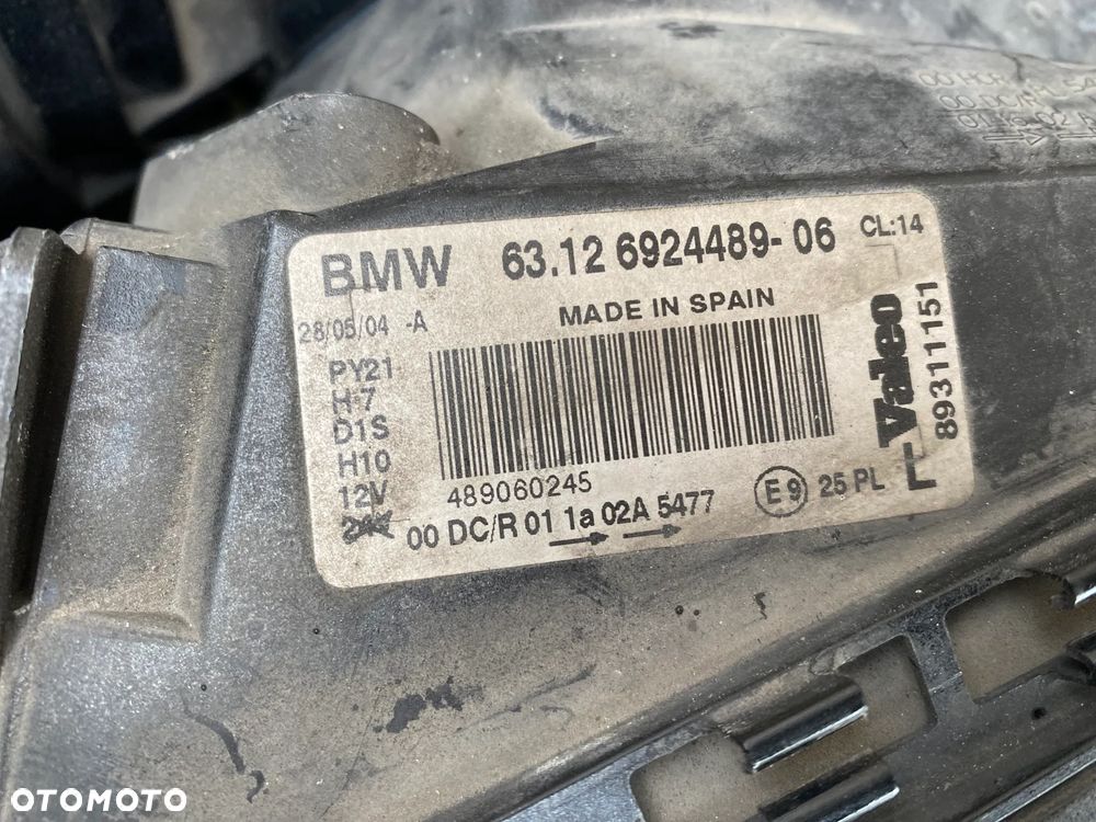 lampa bmw 1 e87 przed liftem xenon nieskrętny lewa eu cała - 3
