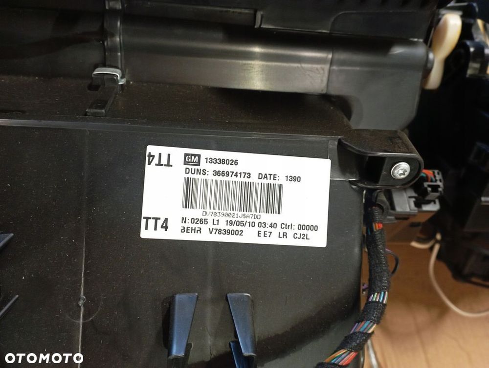 OPEL ASTRA J IV 4 NAGRZEWNICA EUROPA 13338026 - 6
