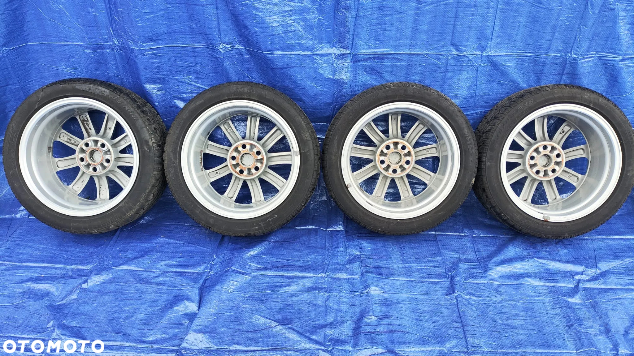 FELGI ALUMINIOWE ALUFELGI KOŁA 18 7.5J ET32 5x114.3 OPONY 235/45R18 LEXUS LS IV LS460 LS600 - 6